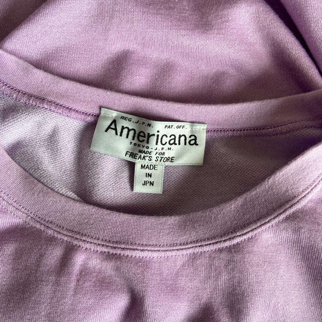 AMERICANA(アメリカーナ)のmame様専用　americana フリークスストア　バックロゴワンピース レディースのワンピース(ロングワンピース/マキシワンピース)の商品写真