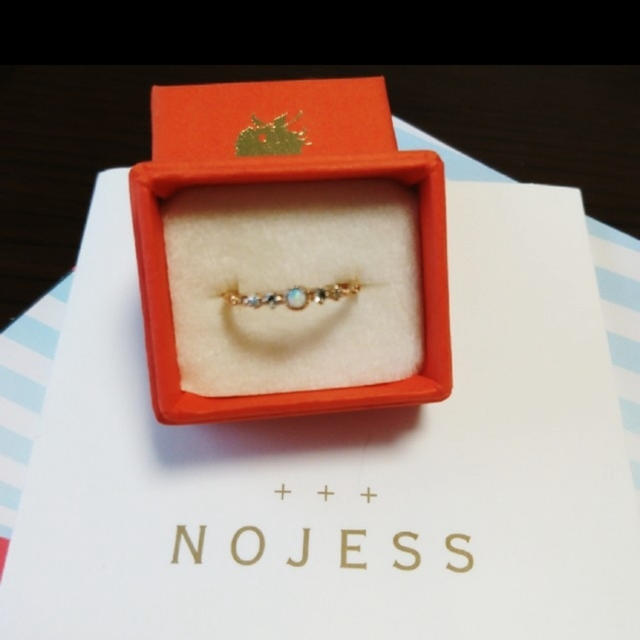 NOJESS(ノジェス)の一番安い♡NOJESS k10オパールリング canal accessory好き レディースのアクセサリー(リング(指輪))の商品写真