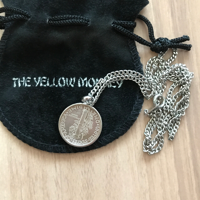 THE YELLOW MONKEY　コインペンダント　シルバーネックレス