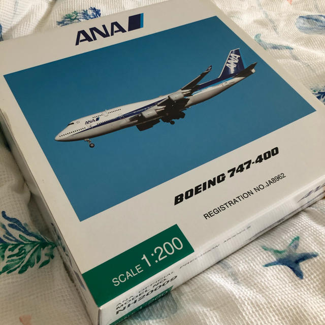 【新品】ANA B747-400 JA8962ダイキャスト