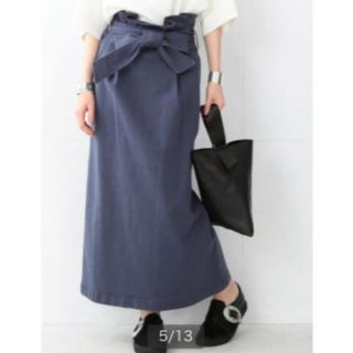 レイビームス(Ray BEAMS)の【30%OFF!!】リボンベルト　ロングタイトスカート(ロングスカート)