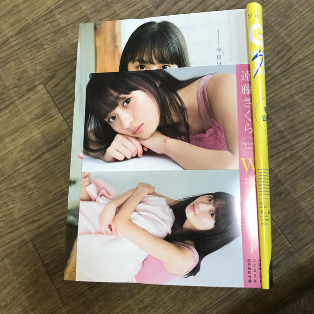 乃木坂46(ノギザカフォーティーシックス)の雑誌切り抜き　遠藤さくら エンタメ/ホビーのタレントグッズ(女性タレント)の商品写真