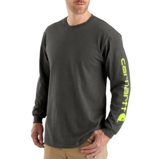 カーハート(carhartt)の日本未発売 Carhartt カーハート S ロンT ピート　ネオングリーン(Tシャツ/カットソー(七分/長袖))