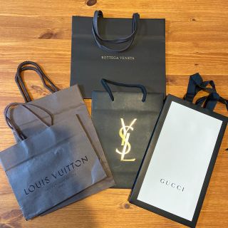 グッチ(Gucci)のハイブランド　ショップバッグ　5枚セット(ショップ袋)