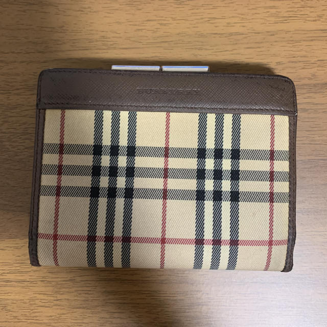 BURBERRY - Burberry がま口二つ折り財布の通販 by なっちゅん's shop｜バーバリーならラクマ