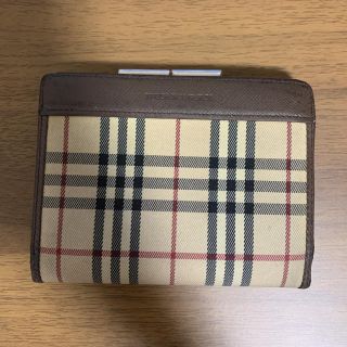 バーバリー(BURBERRY)のBurberry がま口二つ折り財布(財布)