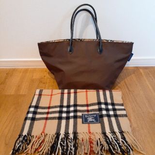 バーバリー(BURBERRY)のBURBERRY トートバッグ・ブランケット 2点セット(トートバッグ)