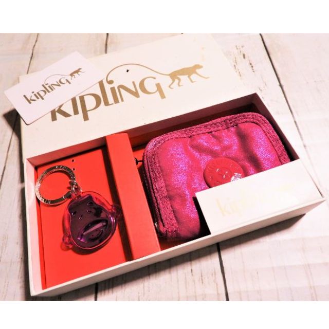 kipling(キプリング)の新品キプリング　コインケース＆キーホルダーセット・小銭入れ財布 レディースのファッション小物(コインケース)の商品写真