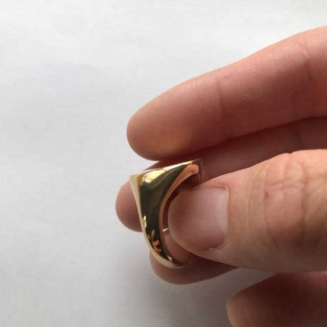 BARNEYS NEW YORK(バーニーズニューヨーク)のsophie buhai large signet ring 11号70000円 レディースのアクセサリー(リング(指輪))の商品写真