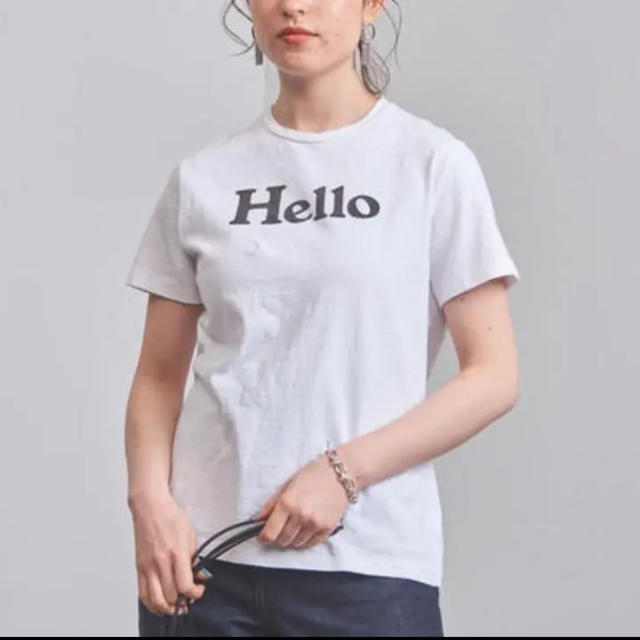 MADISONBLUE - MADISONBLUE マディソンブルー HELLO Tシャツの通販 by ...