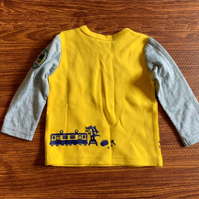 kladskap(クレードスコープ)の《Er＊様専用》新品　kladskap シャツ　電車 キッズ/ベビー/マタニティのベビー服(~85cm)(Ｔシャツ)の商品写真