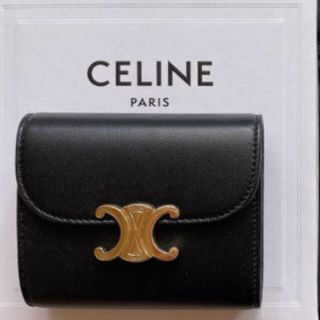 セリーヌ(celine)のセリーヌ　トリオンフ　二つ折り財布(財布)