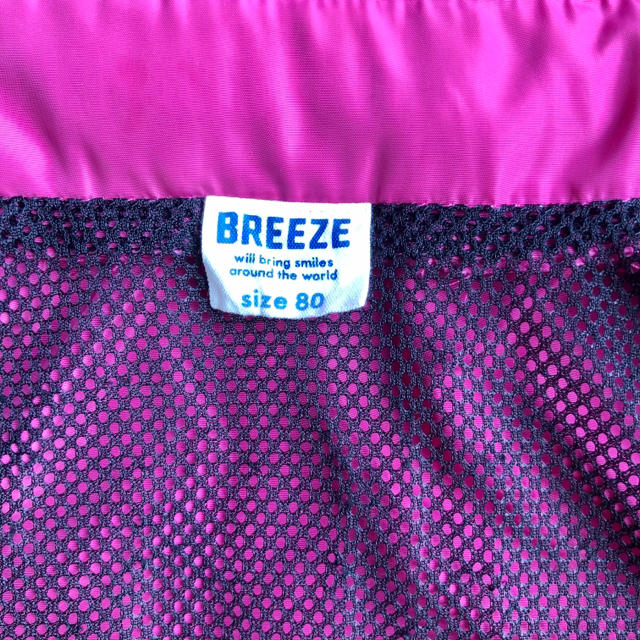 BREEZE(ブリーズ)のBREEZE   ウィンドブレーカー　 キッズ/ベビー/マタニティのキッズ服女の子用(90cm~)(ジャケット/上着)の商品写真