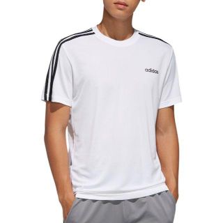 アディダス(adidas)の新品 XO adidas 3ストライプス 半袖 Tシャツ FL0356 XXL(Tシャツ/カットソー(半袖/袖なし))