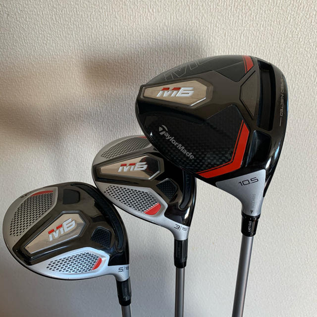 TaylorMade(テーラーメイド)のテーラーメイドM6 ドライバー3w5wセット スポーツ/アウトドアのゴルフ(クラブ)の商品写真