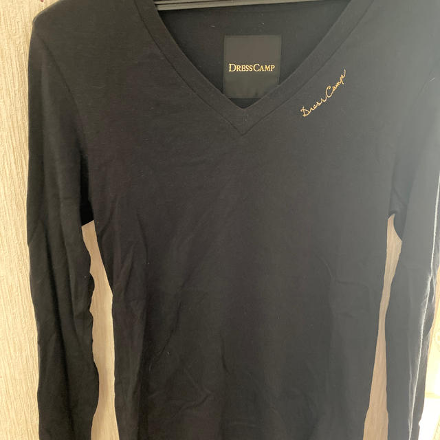 DRESSCAMP(ドレスキャンプ)のDRESSCAMP スワロフスキー　ロングTシャツ メンズのトップス(Tシャツ/カットソー(七分/長袖))の商品写真