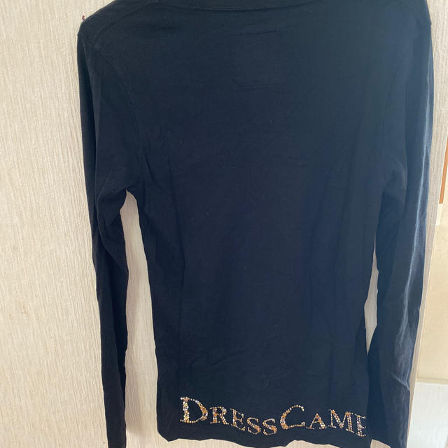 DRESSCAMP(ドレスキャンプ)のDRESSCAMP スワロフスキー　ロングTシャツ メンズのトップス(Tシャツ/カットソー(七分/長袖))の商品写真