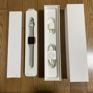 アップルウォッチ(Apple Watch)のアップルウォッチ2 38mm GPS ゴールド(腕時計(デジタル))