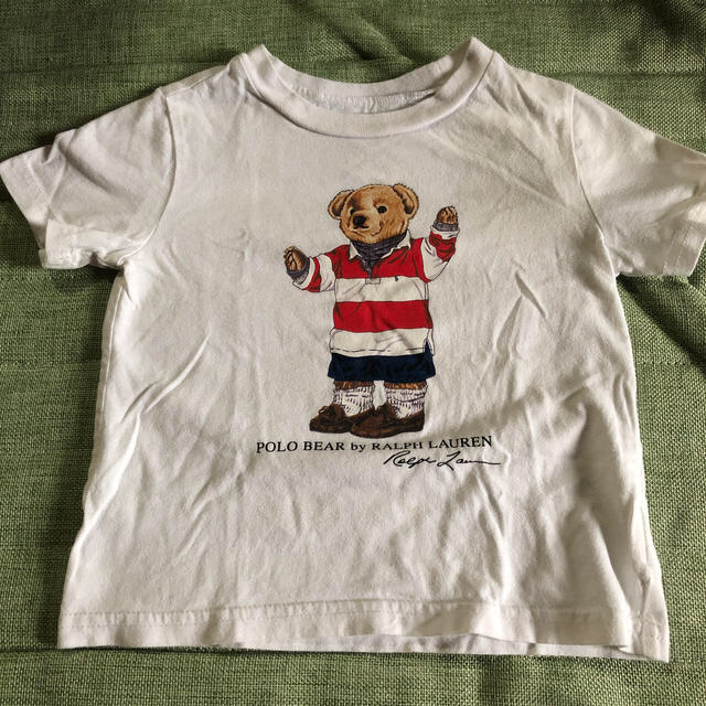 POLO RALPH LAUREN(ポロラルフローレン)のポロラルフローレン/ポロベアーTシャツ キッズ/ベビー/マタニティのベビー服(~85cm)(Ｔシャツ)の商品写真