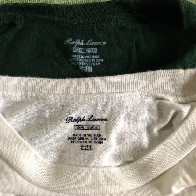 POLO RALPH LAUREN(ポロラルフローレン)のポロラルフローレン/ポロベアーTシャツ キッズ/ベビー/マタニティのベビー服(~85cm)(Ｔシャツ)の商品写真