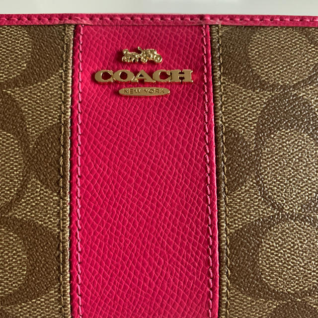 COACH(コーチ)の大人気‼️coach 長財布　ピンク レディースのファッション小物(財布)の商品写真