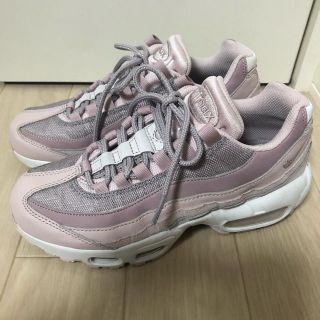 ナイキ(NIKE)の23cm NIKE AIRMAX95 エアマックス95 ベアリーローズ ピンク(スニーカー)