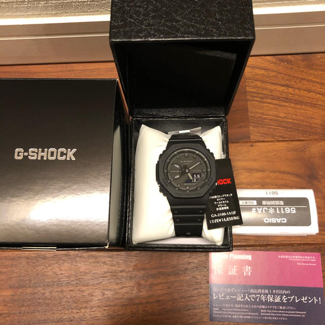 G-SHOCK GA-2100-1A1JF オールブラック　新品 Gショック | フリマアプリ ラクマ