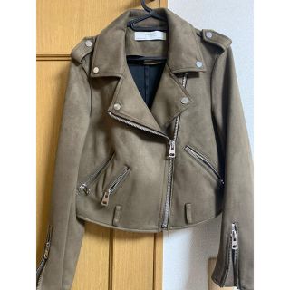 ザラ(ZARA)のZARA ライダース スウェードライダー(ライダースジャケット)