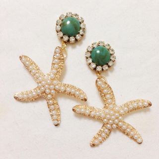 ラストno1059/パールビジューピアス(ピアス)