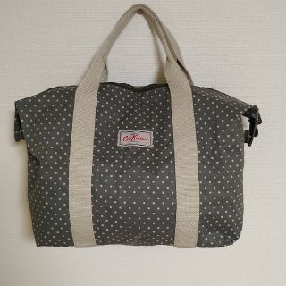 キャスキッドソン(Cath Kidston)のキャスキッドソン☆ボストンバッグ　ショッパーバッグ　カーキ　ミニドット　新品(ボストンバッグ)