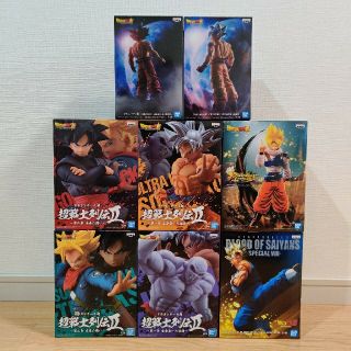 バンダイ(BANDAI)のドラゴンボール　超戦士列伝Ⅱ　悟空　トランクス　ジレン　身勝手の極意(フィギュア)