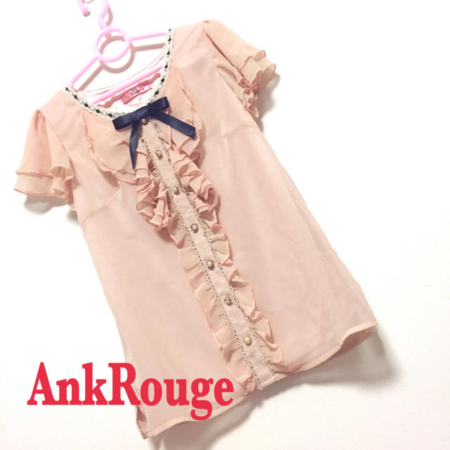 Ank Rouge(アンクルージュ)のAnkRouge♡ブラウス レディースのトップス(シャツ/ブラウス(半袖/袖なし))の商品写真