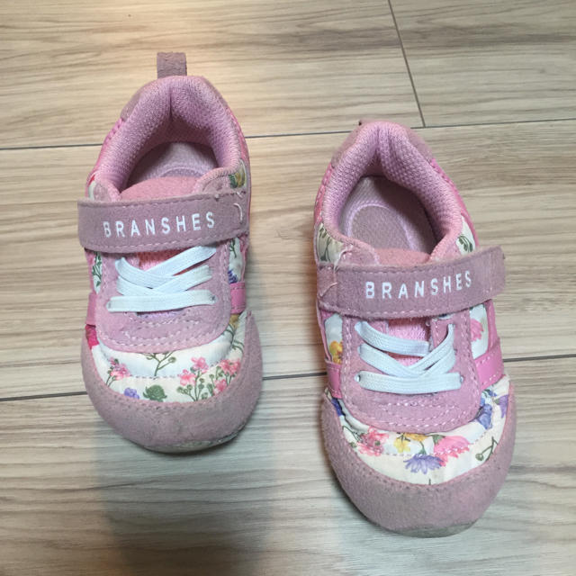 Branshes(ブランシェス)の美品 ブランシェス イフミーコラボ  14cm キッズ/ベビー/マタニティのベビー靴/シューズ(~14cm)(スニーカー)の商品写真