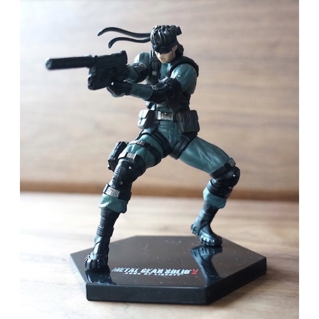 KONAMI - ９体セットMETAL GEAR SOLIDフィギュア(ソリッド、雷電etcの