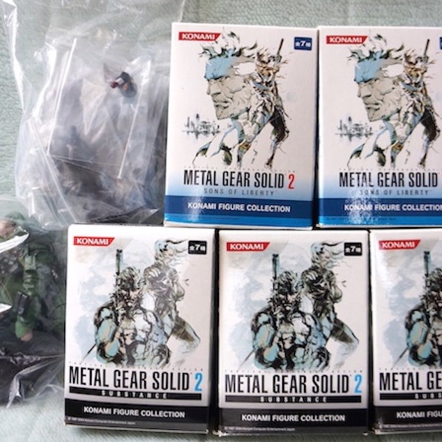 ９体セットMETAL GEAR SOLIDフィギュア(ソリッド、雷電etc