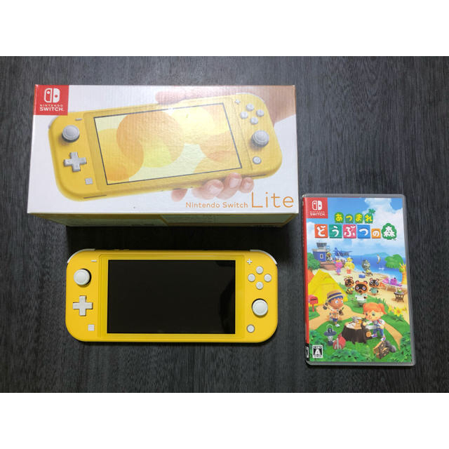 Nintendo Switch Lite イエロー　今ならあつ森付けます！