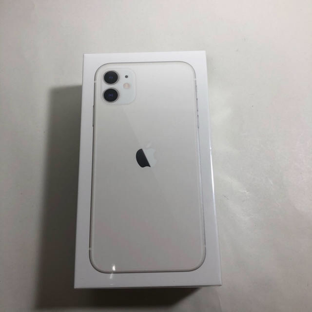 高品質 iPhone ホワイト SIMフリー 128GB iPhone11 未開封 最終お