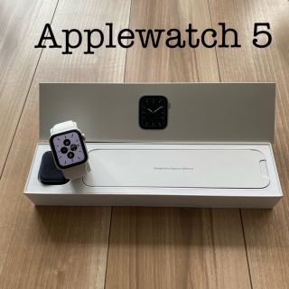 アップルウォッチ(Apple Watch)のapplewatch5 GPS 40mmモデル(腕時計(デジタル))