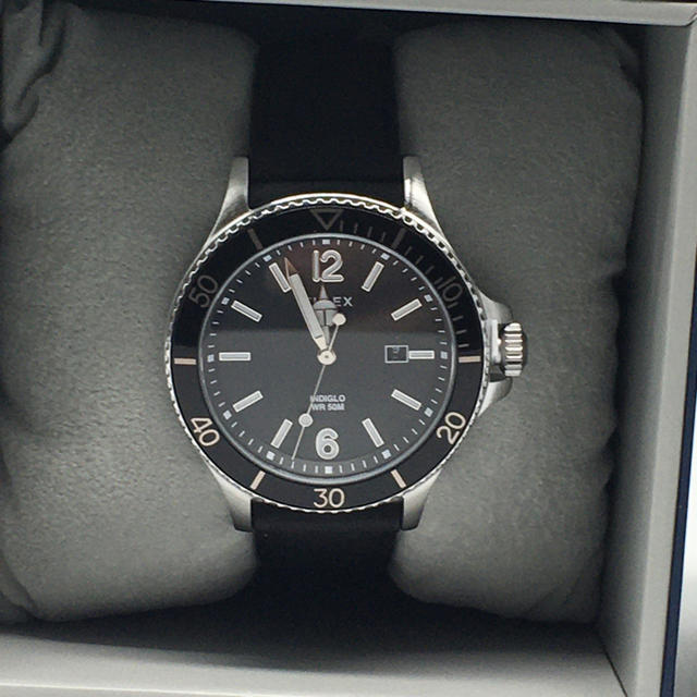TIMEX(タイメックス)の新春特価新品❤️お買い得‼️レザーバンド腕時計❤️新品未着用‼️ メンズの時計(腕時計(アナログ))の商品写真