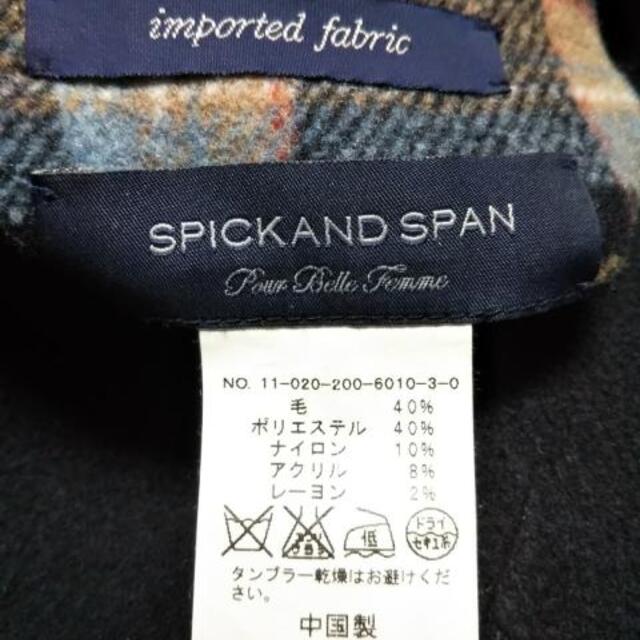 がほつれか】 Spick and Span - スピック&スパン コート サイズ36 S 黒 