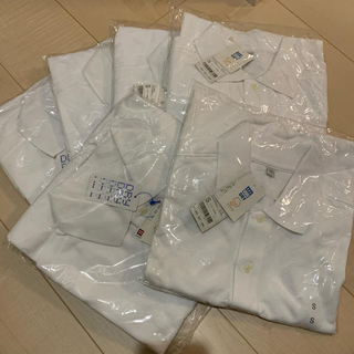 ユニクロ(UNIQLO)のUNIQLO  ドライカノコポロシャツ  半袖 ホワイト  Ｓ  ６枚セット(ポロシャツ)