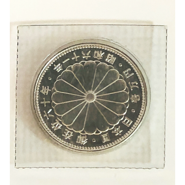 まとめ買いでお得 天皇御在位60年記念 銀貨 1万円 貨幣 - www.airdesign.tn