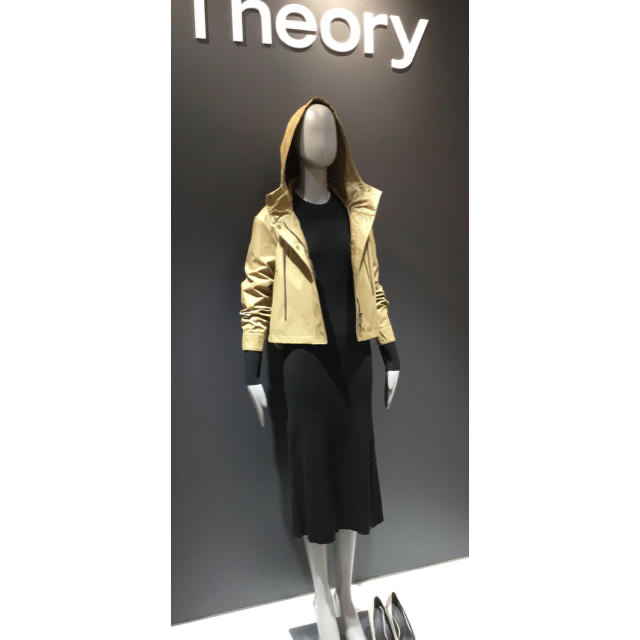 theory(セオリー)のTheory  19ss 長袖ロングワンピース レディースのワンピース(ロングワンピース/マキシワンピース)の商品写真