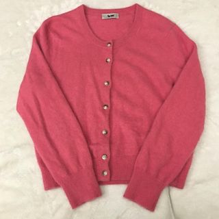 アクネ(ACNE)のアンゴラカーディガン(カーディガン)