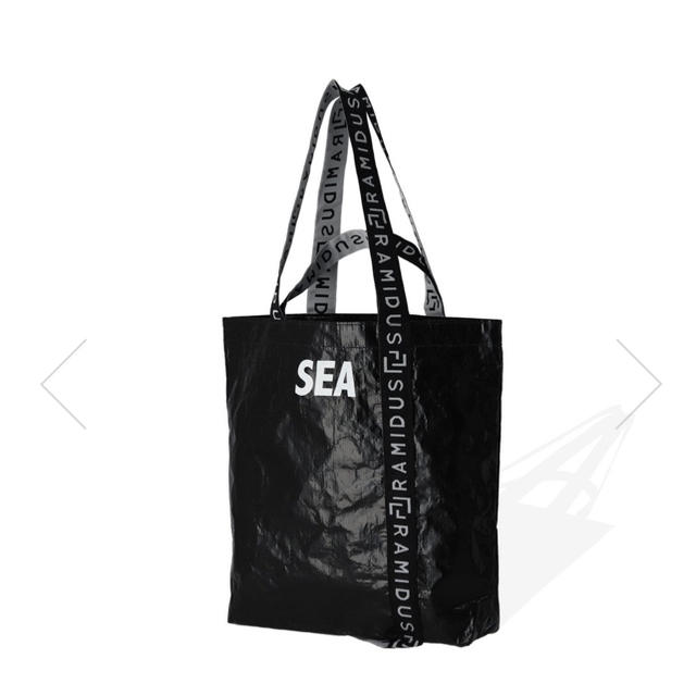 SEA(シー)のWDS × RAMIDUS TOTE BAG - M ブラック レディースのバッグ(トートバッグ)の商品写真