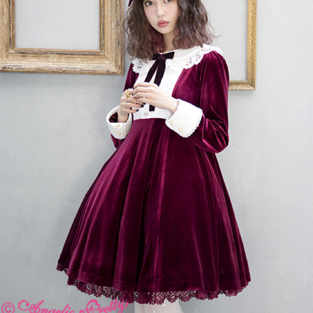 Angelic Pretty(アンジェリックプリティー)の【今日限定値下】Lady Ribbon ワンピースSet レディースのワンピース(ひざ丈ワンピース)の商品写真