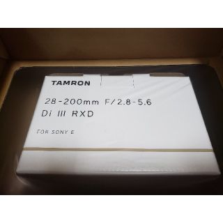 タムロン(TAMRON)の新品未開封 タムロン 28-200mm F/2.8-5.6 Di III RXD(レンズ(ズーム))