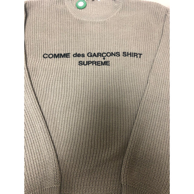 高い素材 Supreme XL Sweater Garcons des Comme Supreme ニット/セーター