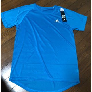 アディダス(adidas)の【新品タグ付】adidas アディダス 吸汗速乾　クールネックTシャツ★Mサイズ(Tシャツ/カットソー(七分/長袖))