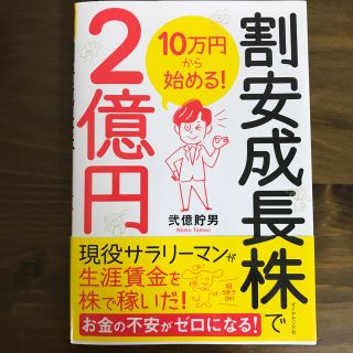 １０万円から始める！割安成長株で２億円(ビジネス/経済)